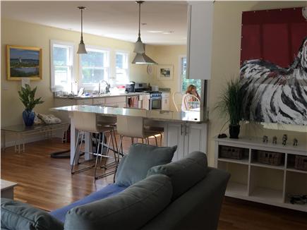 Edgartown   near town Martha's Vineyard vacation rental - Looking into the kitchen