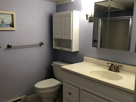 Edgartown   near town Martha's Vineyard vacation rental - Bathroom with shower- lower level