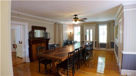 Oak Bluffs Martha's Vineyard vacation rental - Dining area for the family to sit & tell their day's adventures