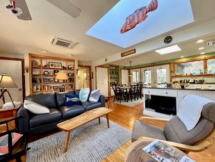 Vineyard Haven Martha's Vineyard vacation rental - Large living area with lots of flow and t.v.