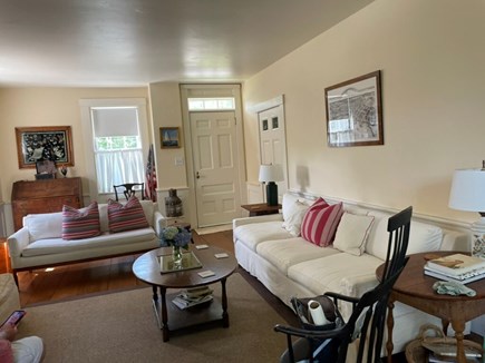 Edgartown Martha's Vineyard vacation rental - Livingroom off of kitchen