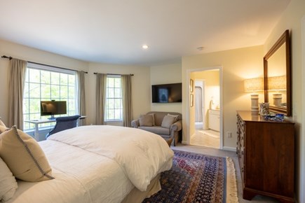 Vineyard Haven Martha's Vineyard vacation rental - Comfortable Queen bedroom with Smart TV and desk
