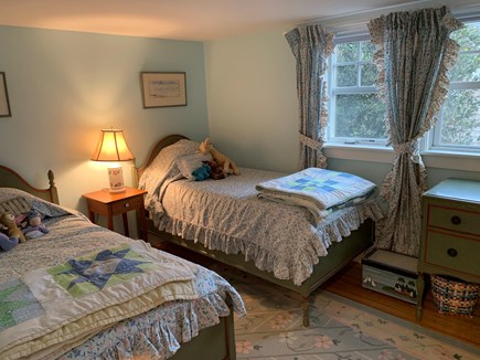 In town Edgartown village Martha's Vineyard vacation rental - Twin bedroom