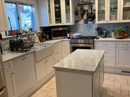 In town Edgartown village Martha's Vineyard vacation rental - Fully equipped kitchen