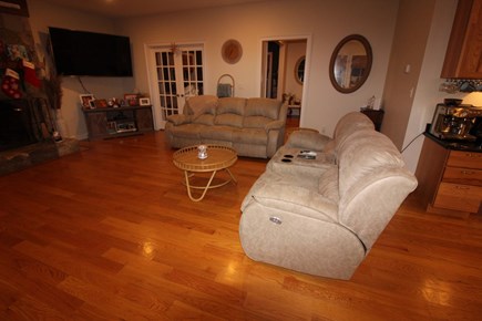 Vineyard Haven Martha's Vineyard vacation rental - Living room with five recliners
