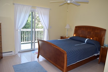 Katama-Edgartown, Katama Martha's Vineyard vacation rental - Master Bedroom Second Floor With /Skylight / Sliiding Door /Queen