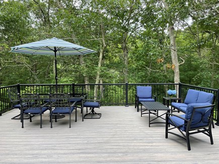 West Tisbury Martha's Vineyard vacation rental - New Composite Deck-24'x22'