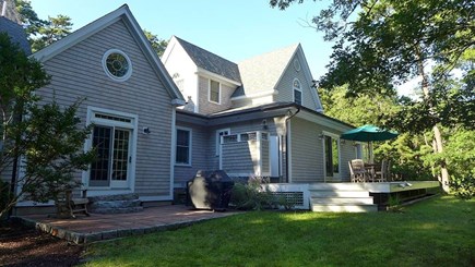 Vineyard Haven Martha's Vineyard vacation rental - Back deck/ patio for grilling and entertaining