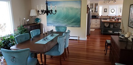 Edgartown Martha's Vineyard vacation rental - Large Dining Room Seats 10 Comfortably