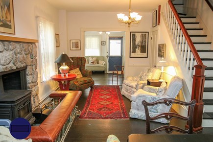 Oak Bluffs, Historic Copeland District/ In Martha's Vineyard vacation rental - Living room