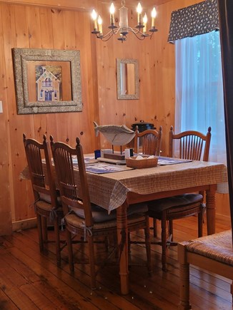 Oak Bluffs  Martha's Vineyard vacation rental - Spacious Dining Room. Table with (6) chairs.