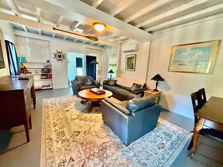 Oak Bluffs, Walk to town, and beach, shops Martha's Vineyard vacation rental - Large living room