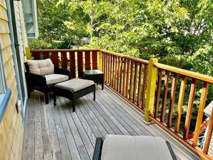 Oak Bluffs, Walk to town, and beach, shops Martha's Vineyard vacation rental - Balcony of primary bedroom
