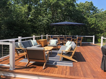 West Tisbury Martha's Vineyard vacation rental - Great outdoor space with new deck and outdoor shower
