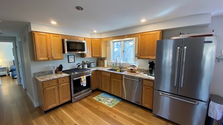 West Tisbury Martha's Vineyard vacation rental - Open plan kitchen (new appliances)