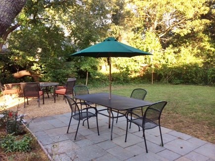 Oak Bluffs Martha's Vineyard vacation rental - Private Fenced Back Yard with Patio