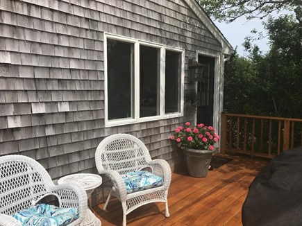 Aquinnah Martha's Vineyard vacation rental - Wrap our deck