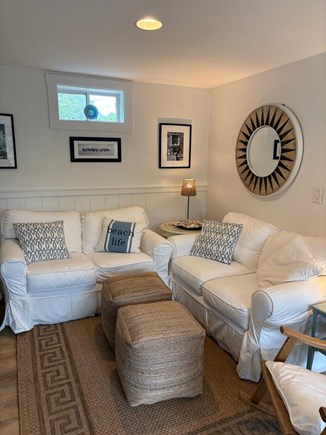 Aquinnah Martha's Vineyard vacation rental - Downstairs TV area