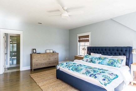 Downtown Vineyard Haven Martha's Vineyard vacation rental - Bright and Airy Master Bedroom (King) with Ensuite Master Bath