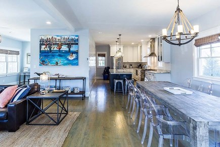 Downtown Vineyard Haven Martha's Vineyard vacation rental - Open concept living area