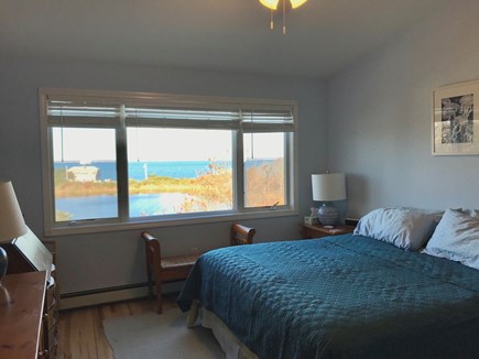 Oak Bluffs - East Chop Martha's Vineyard vacation rental - Principal King BR with sweeping Ocean Views, en suite bath