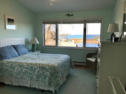 Oak Bluffs - East Chop Martha's Vineyard vacation rental - Queen BR #1 with sweeping Ocean Views