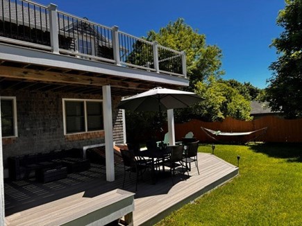 Oak Bluffs Martha's Vineyard vacation rental - Main deck and deck off the Master Bedroom