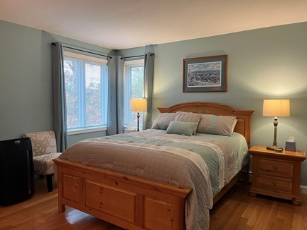Edgartown Martha's Vineyard vacation rental - Downstairs Master Bedroom Queen Bed