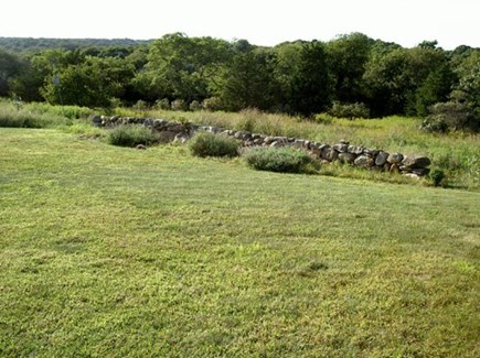 Chilmark Martha's Vineyard vacation rental - Spectacular open backyard with private access to beach