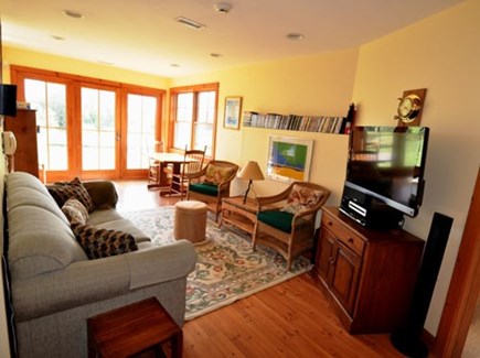 Chilmark Martha's Vineyard vacation rental - Modern updated entertainment room with everything you need