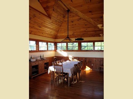 Chilmark Martha's Vineyard vacation rental - Backhouse beautiful natural wooded entertaining