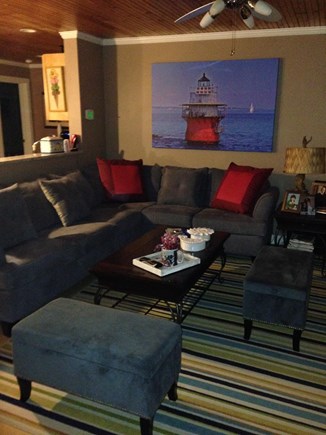 Edgartown Martha's Vineyard vacation rental - Main house living room
