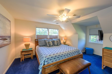 Edgartown/Katama/close to town Martha's Vineyard vacation rental - Master bedroom, king size bed with Ensuite.
