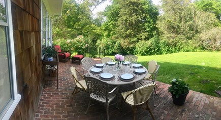Vineyard Haven Martha's Vineyard vacation rental - Outside Patio