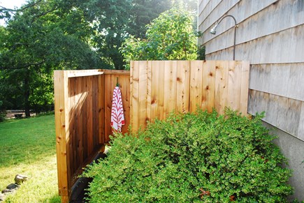Vineyard Haven Martha's Vineyard vacation rental - New outside shower