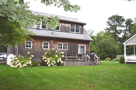 Oak Bluffs Martha's Vineyard vacation rental - Enjoy family time on the outdoor deck