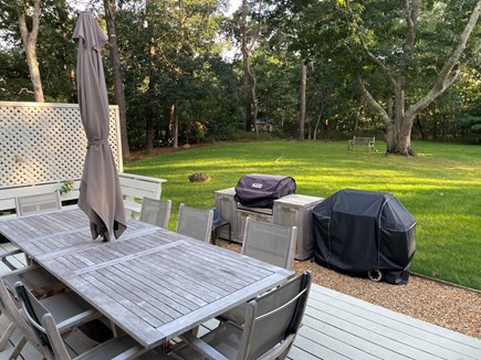 Oak Bluffs Martha's Vineyard vacation rental - Deck Dining & Grills