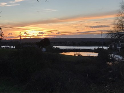 Chilmark Martha's Vineyard vacation rental - Ever changing sunset view