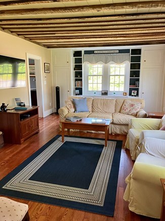 Chilmark Martha's Vineyard vacation rental - Newer remodeled Living Room w/55in TV