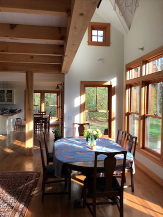 West Tisbury Martha's Vineyard vacation rental - Open Dining Area