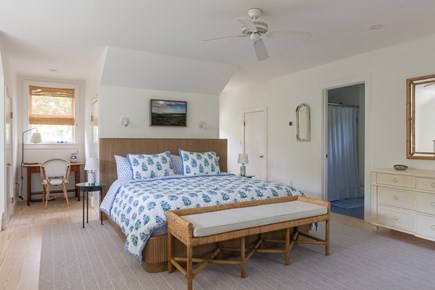 West Tisbury Martha's Vineyard vacation rental - Master Bedroom