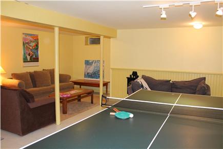 Vineyard Haven Martha's Vineyard vacation rental - Finished basement ping pong table