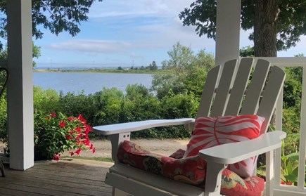 Oak Bluffs Martha's Vineyard vacation rental - Sunny day on the porch