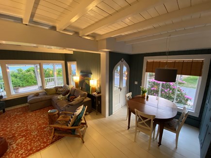 Oak Bluffs Martha's Vineyard vacation rental - Living and dining, new paint, 2023.