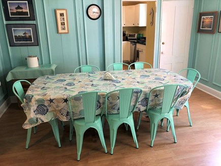 Oak Bluffs Martha's Vineyard vacation rental - Open dining room with seating for at least 8.