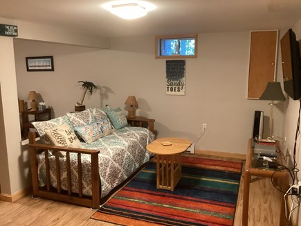 Edgartown Martha's Vineyard vacation rental - Spacious family room with TV and additional sleeping.