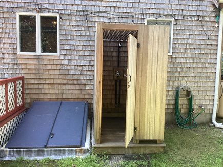 Edgartown Martha's Vineyard vacation rental - Outdoor shower