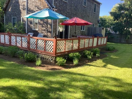 Edgartown Martha's Vineyard vacation rental - Wrap around deck