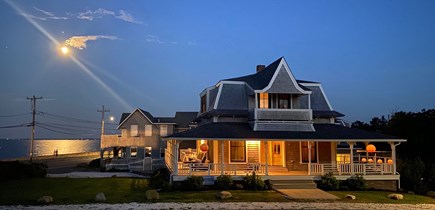 Oak Bluffs Martha's Vineyard vacation rental - Moon rise over Nantucket Sound & Cutty's View
