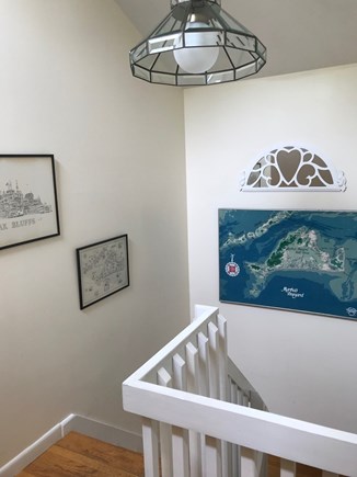 West Tisbury Martha's Vineyard vacation rental - Stairwell